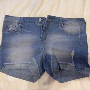 Denim Blue Women's Shorts